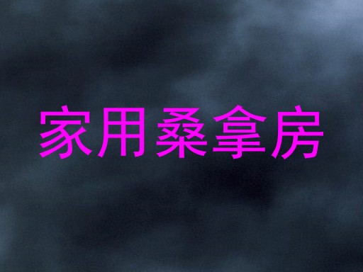 家用桑拿房