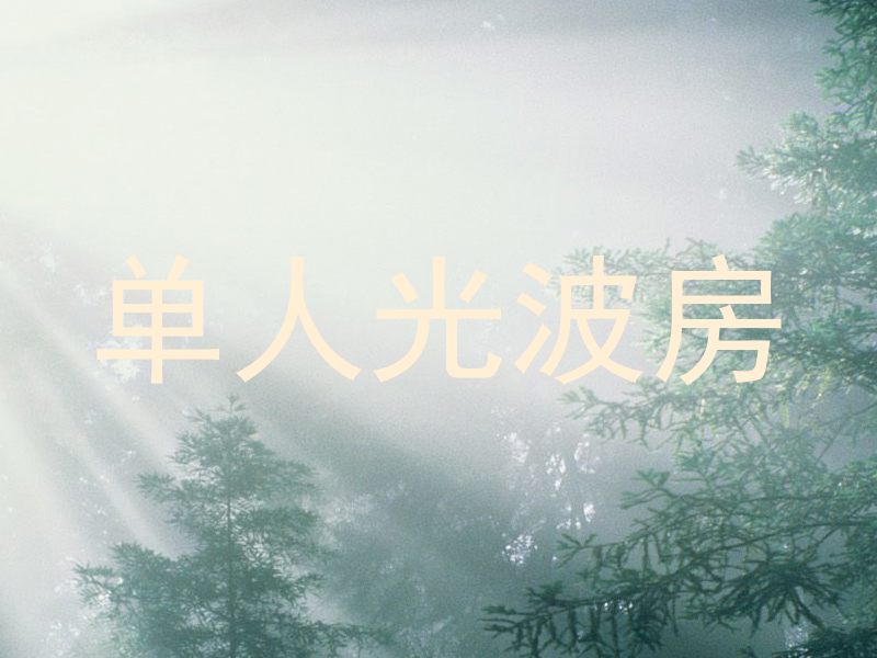 单人光波房