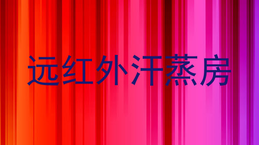 远红外汗蒸房