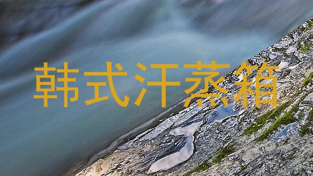 韩式汗蒸箱