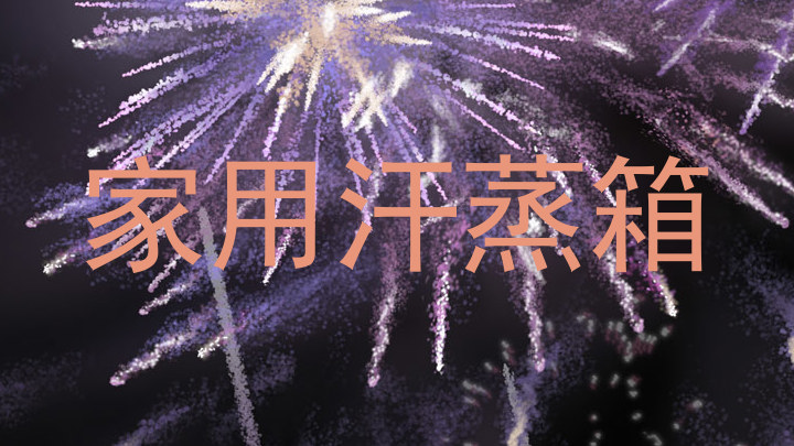 家用汗蒸箱