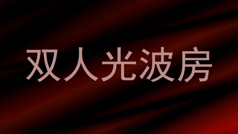 双人光波房