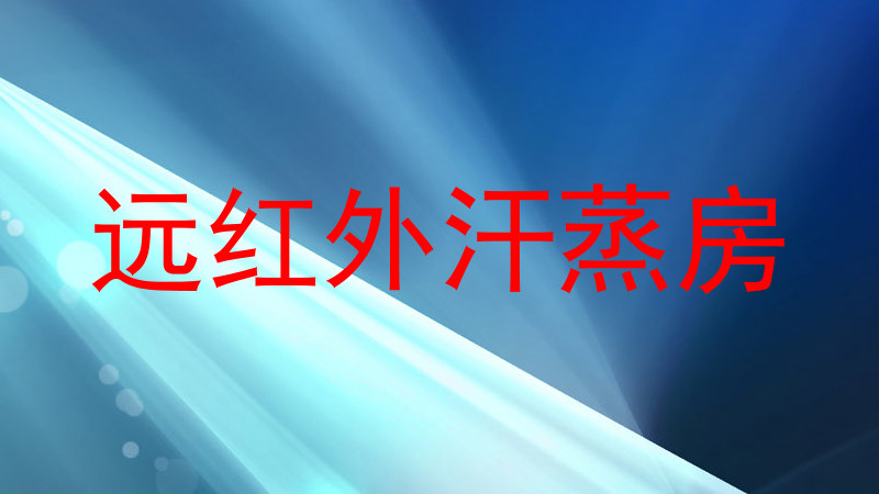远红外汗蒸房