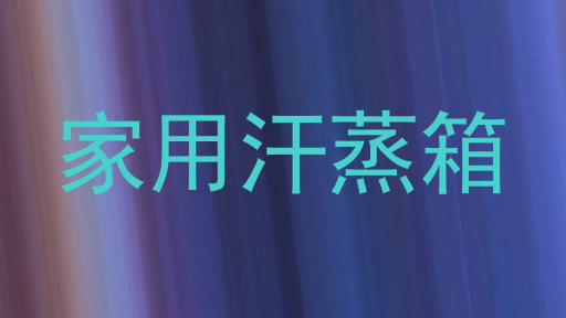 家用汗蒸箱