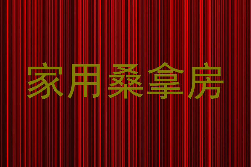 家用桑拿房
