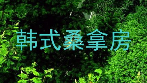 韩式桑拿房