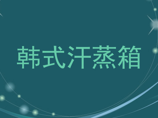 韩式汗蒸箱