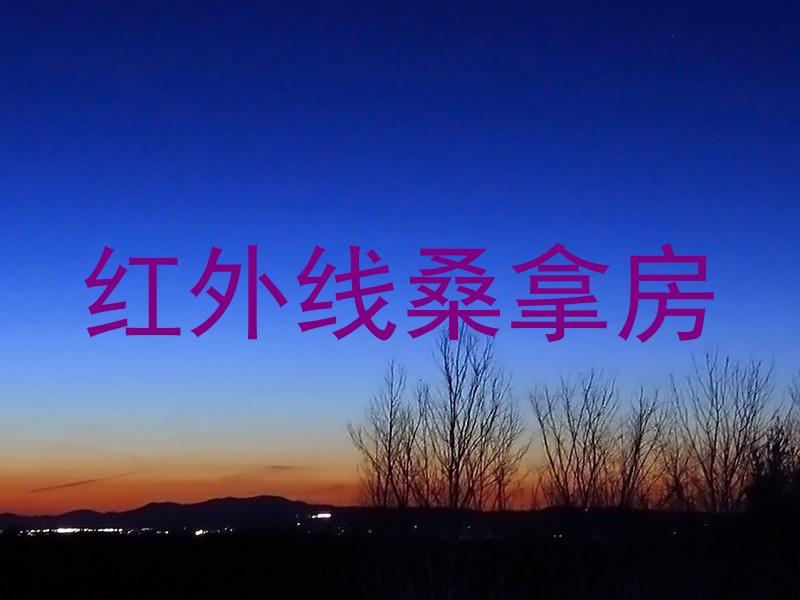 红外线桑拿房