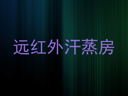远红外汗蒸房