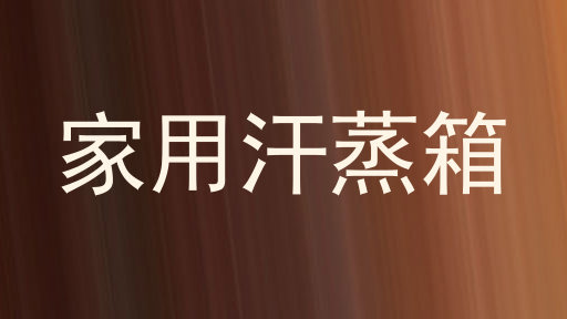 家用汗蒸箱