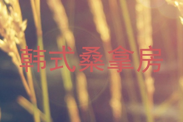 韩式桑拿房