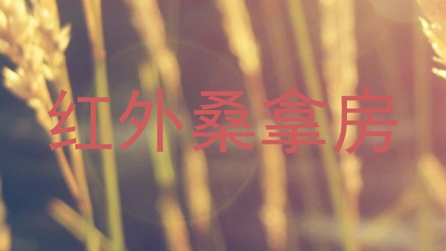 红外桑拿房