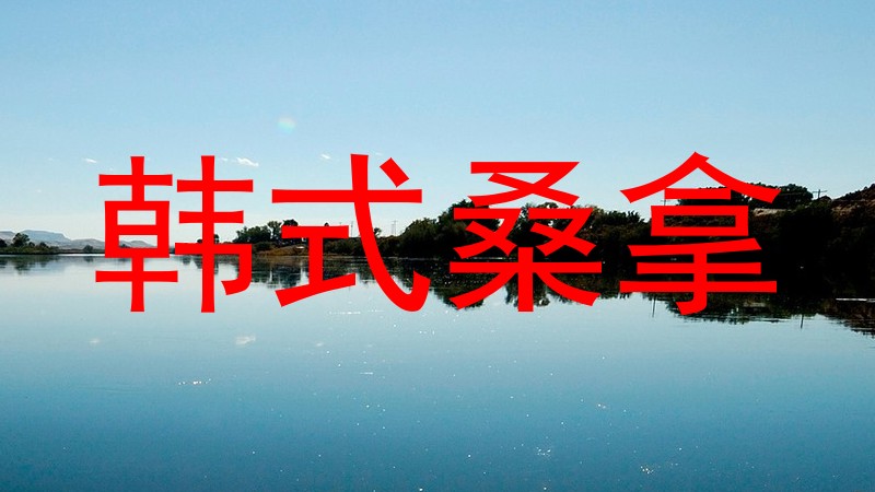 韩式桑拿