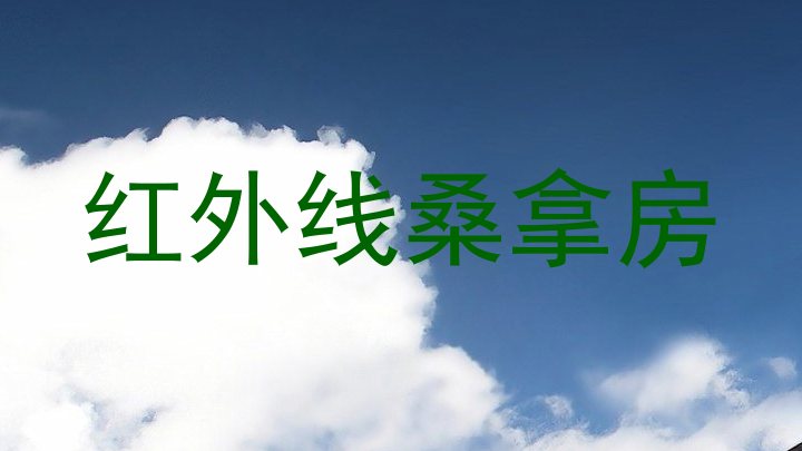 红外线桑拿房