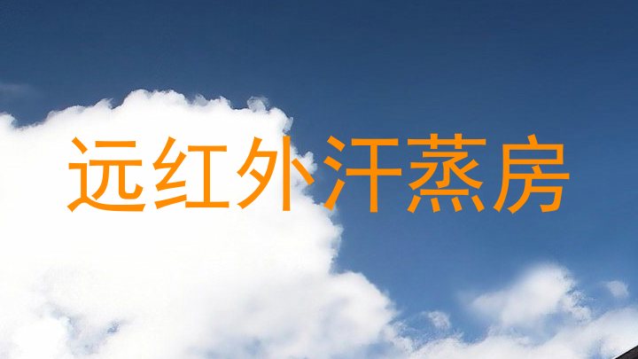 远红外汗蒸房