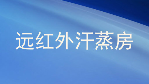 远红外汗蒸房