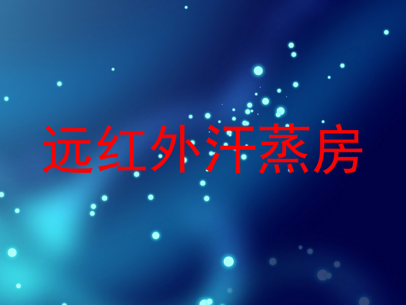 远红外汗蒸房