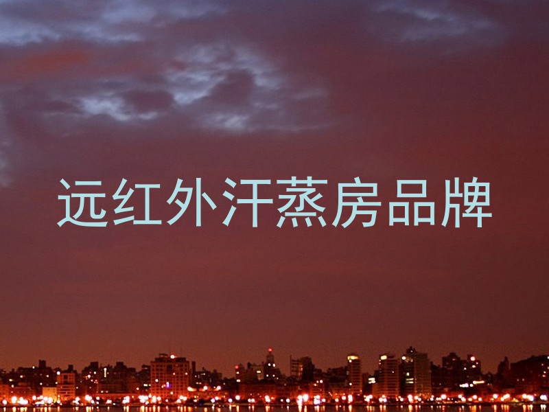 远红外汗蒸房品牌