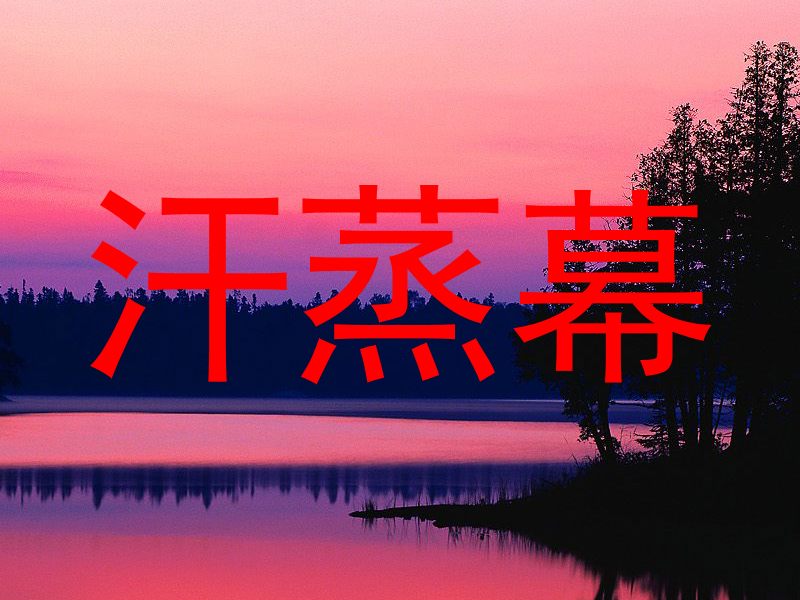 汗蒸幕