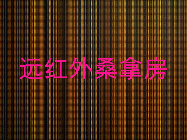 远红外桑拿房