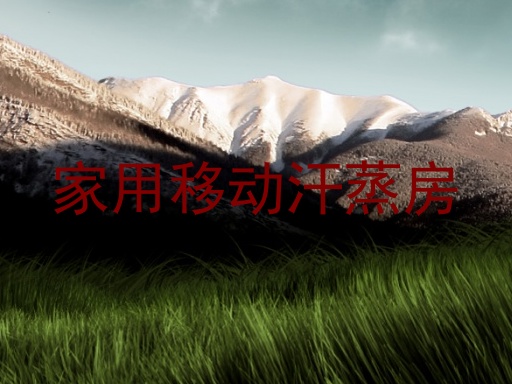 家用移动汗蒸房