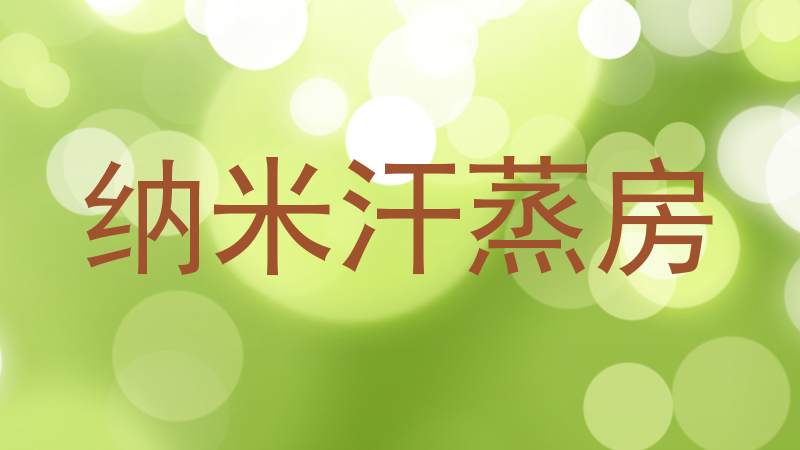 纳米汗蒸房