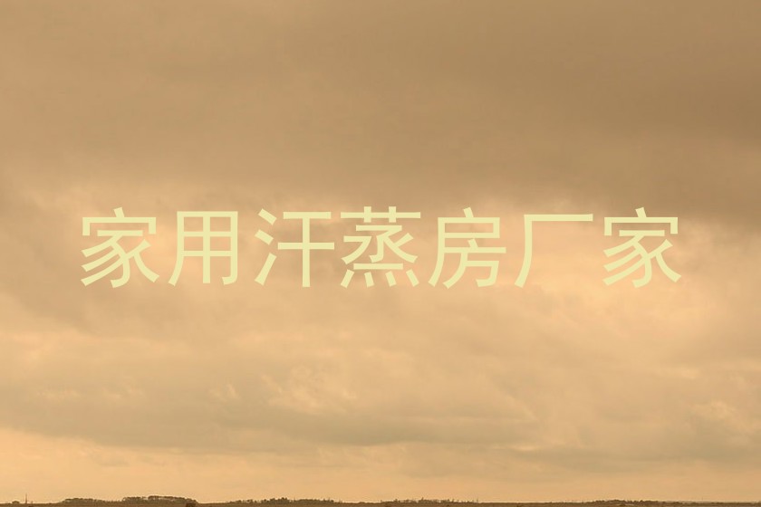 家用汗蒸房厂家