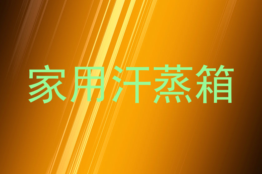 家用汗蒸箱