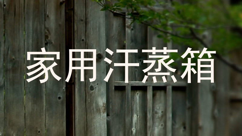家用汗蒸箱