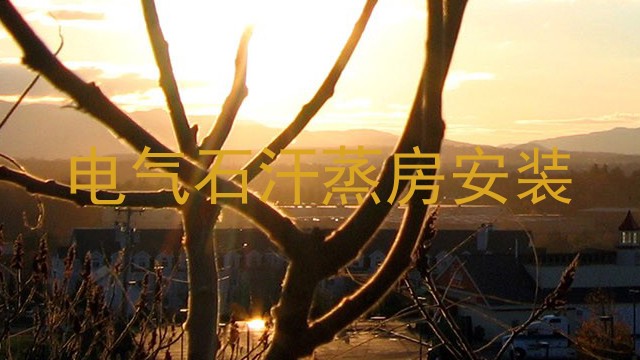 电气石汗蒸房安装