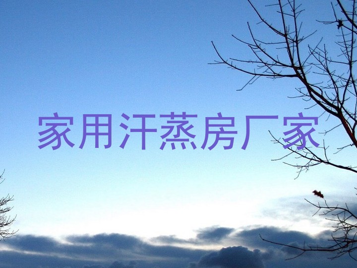 家用汗蒸房厂家