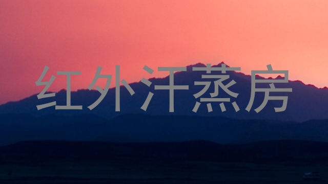 红外汗蒸房