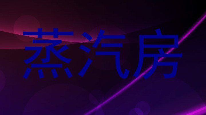 蒸汽房