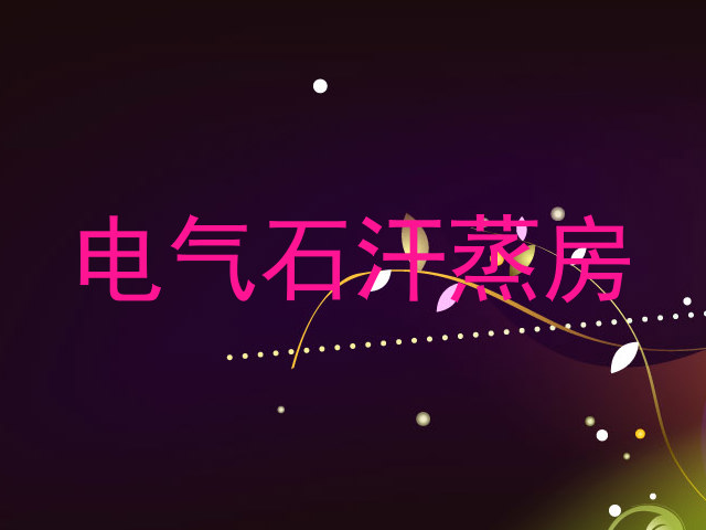 电气石汗蒸房