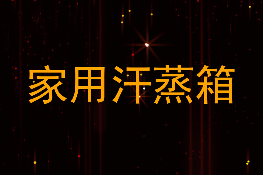 家用汗蒸箱