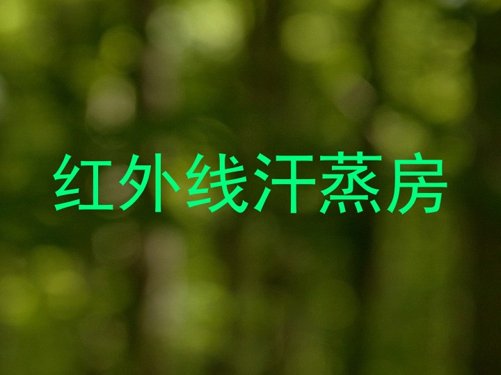 红外线汗蒸房