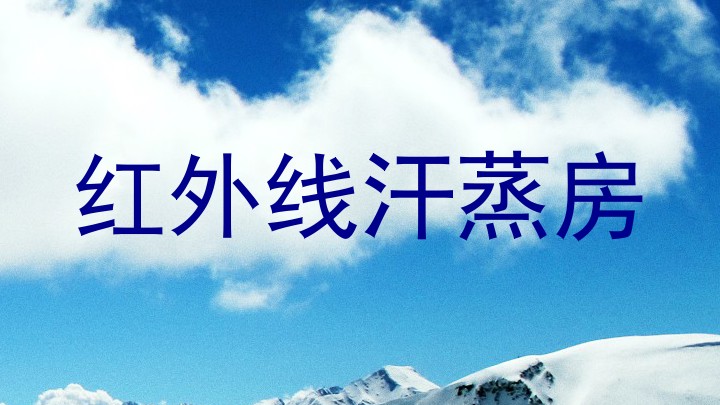 红外线汗蒸房