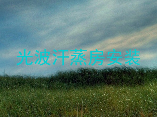 光波汗蒸房安装