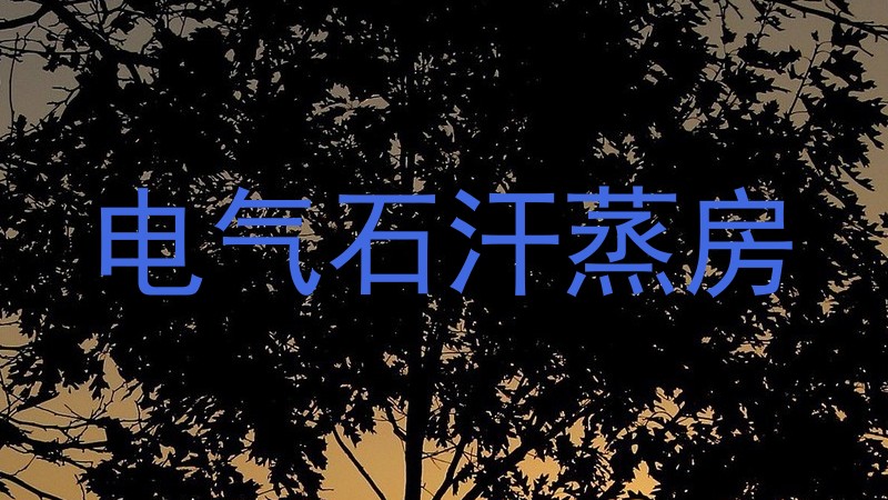 电气石汗蒸房