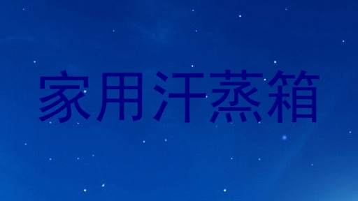 家用汗蒸箱