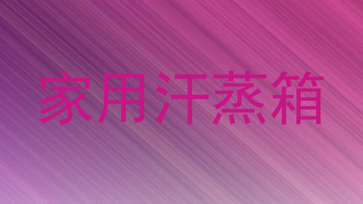 家用汗蒸箱