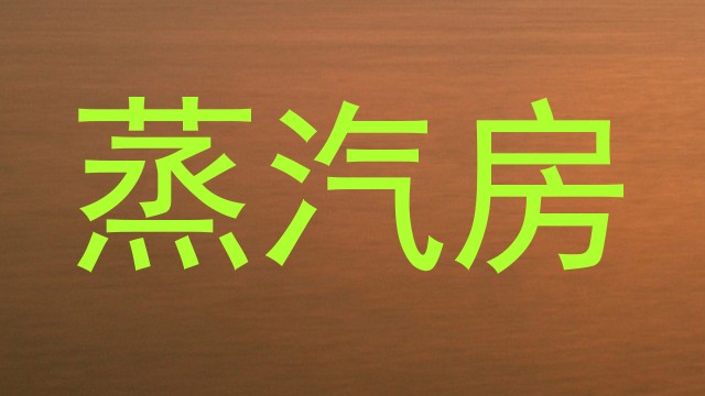蒸汽房