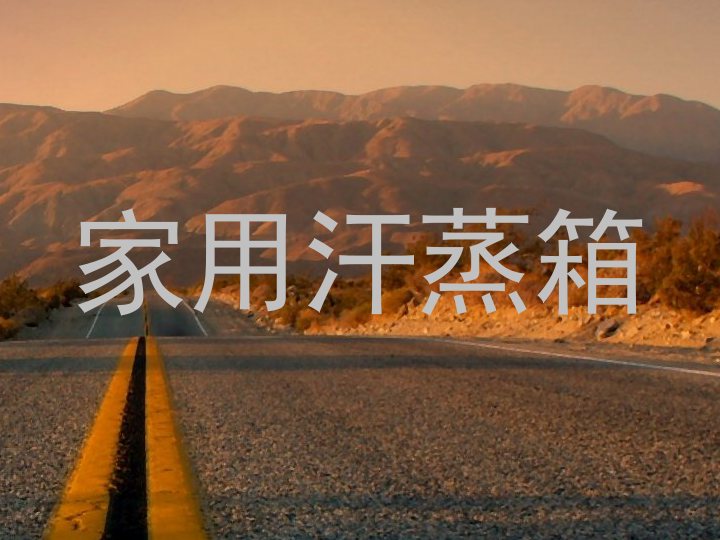 家用汗蒸箱