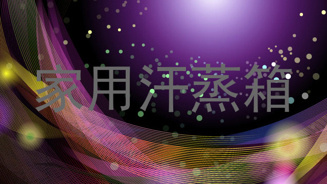 家用汗蒸箱