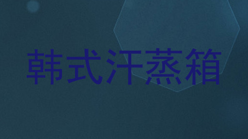 韩式汗蒸箱