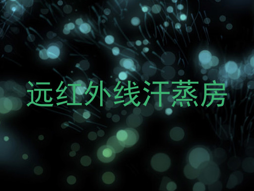 远红外线汗蒸房