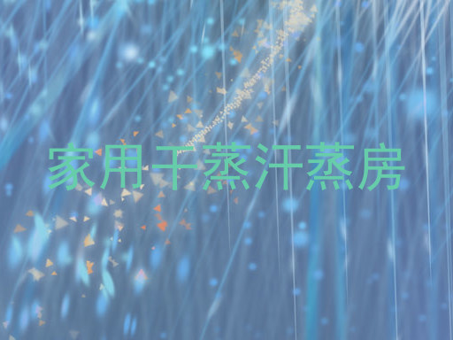 家用干蒸汗蒸房