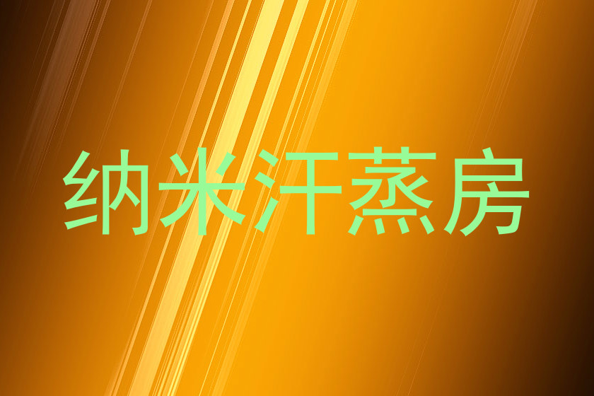 纳米汗蒸房