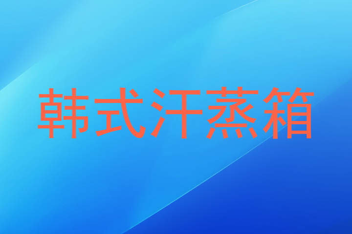 韩式汗蒸箱