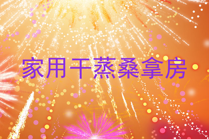 家用干蒸桑拿房